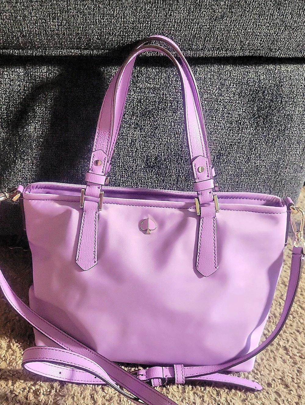 Kate Spade Purple Tote Bag - Picture 3 of 11